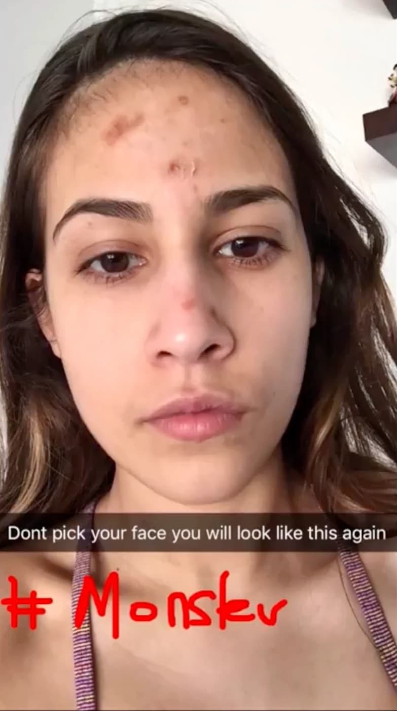 Melissa, a note to herself not to pick
